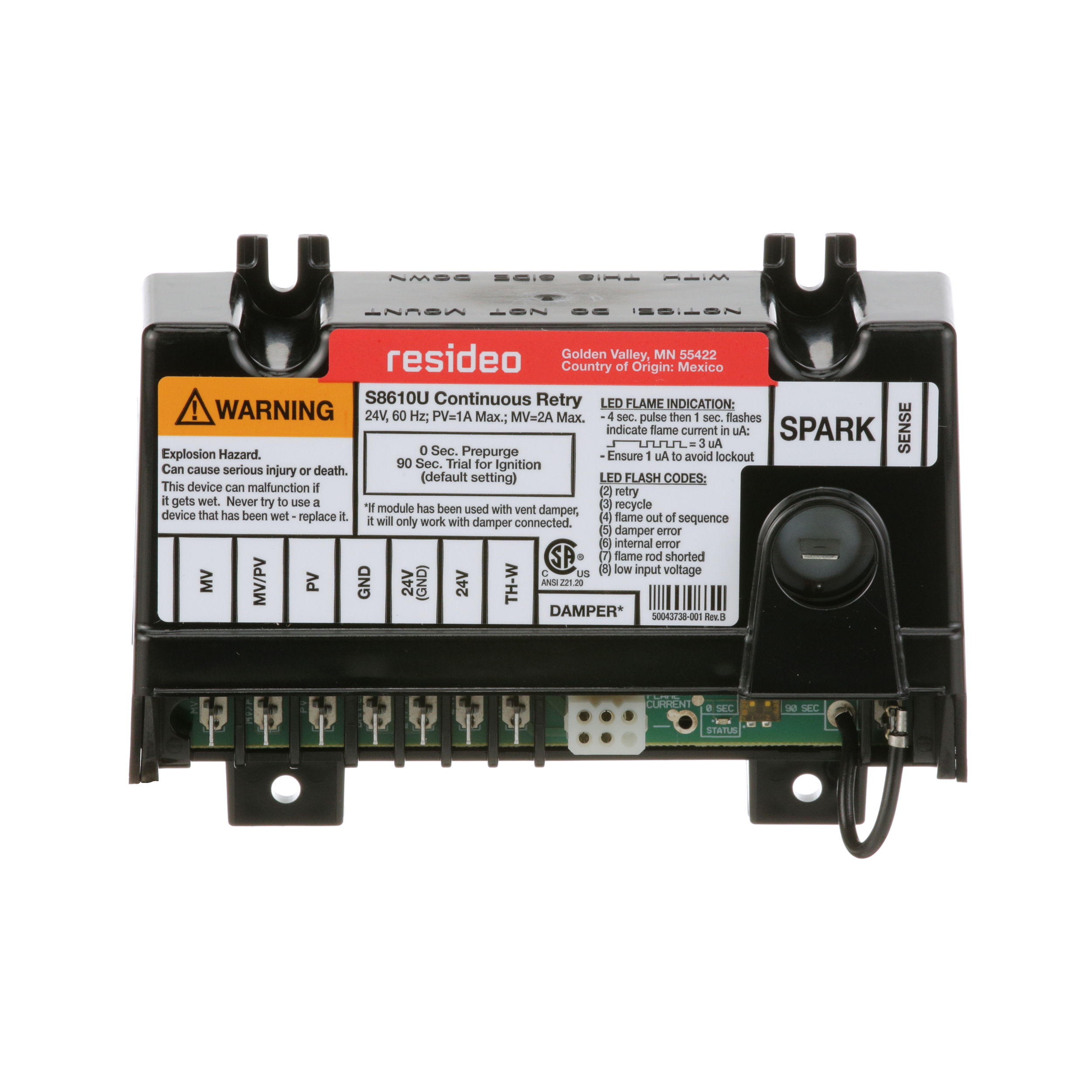 Garland Spark Control Ignition Module with Lockout.image